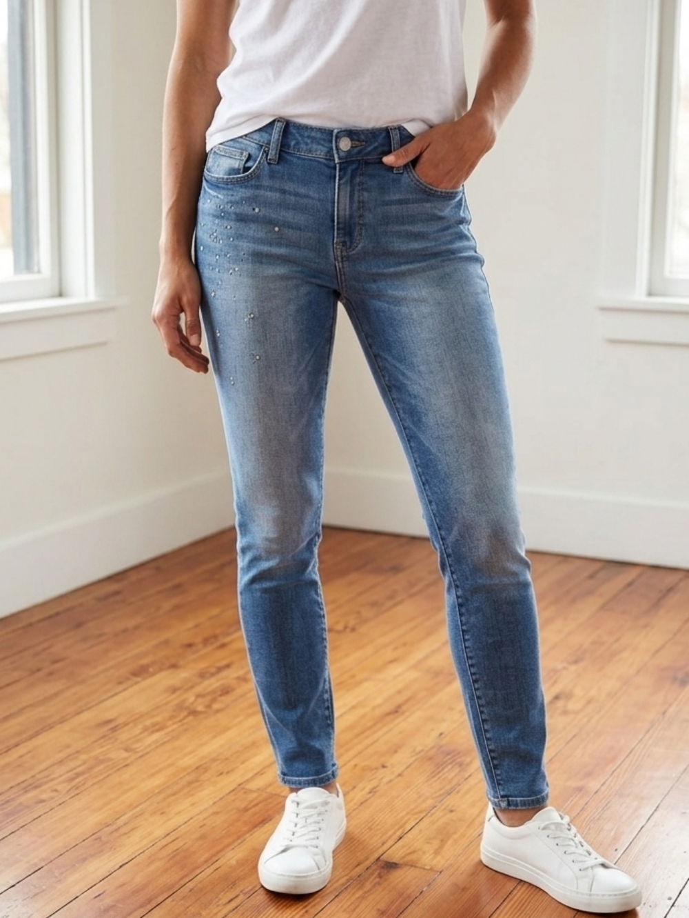 BP Midrise Skinny Jeans Blue Size 26